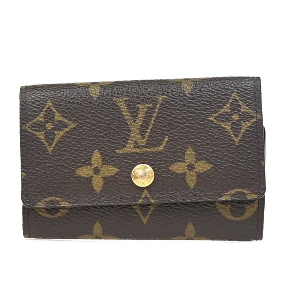 LOUIS VUITTON Multicles 6 Hooks Key Case Monogram Leather Brown M62630 04EF147 - Picture 14 of 16